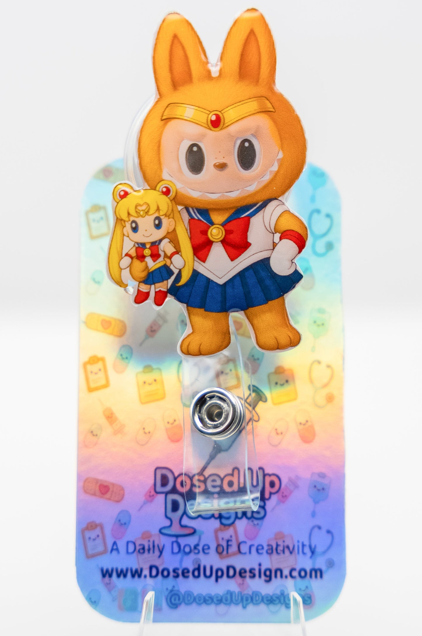 LB Monster Sailor Moon Badge Reel
