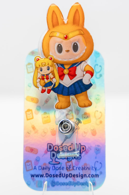 LB Monster Sailor Moon Badge Reel