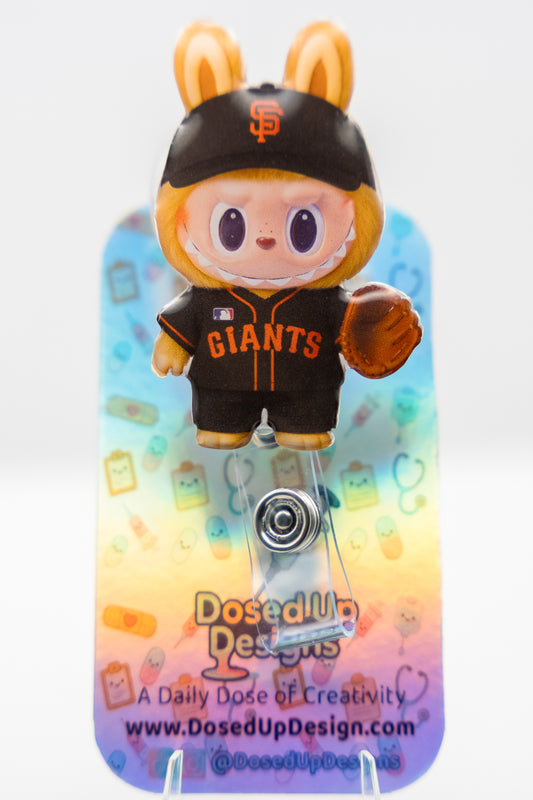 LB Monster San Francisco Baseball Badge Reel