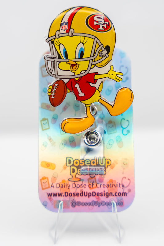 Football Chick in Scrubs Badge Reel